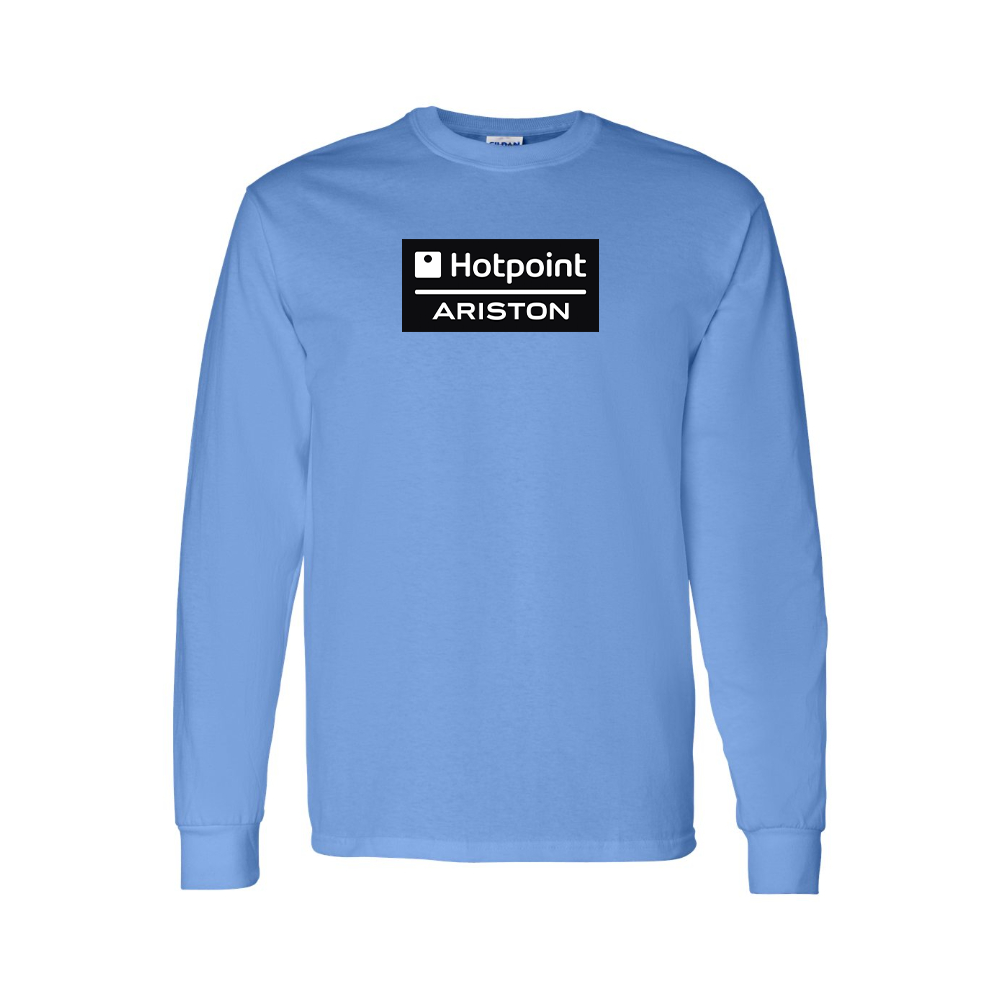 Men's Hotpoint-Ariston Logo Long Sleeve T-Shirt