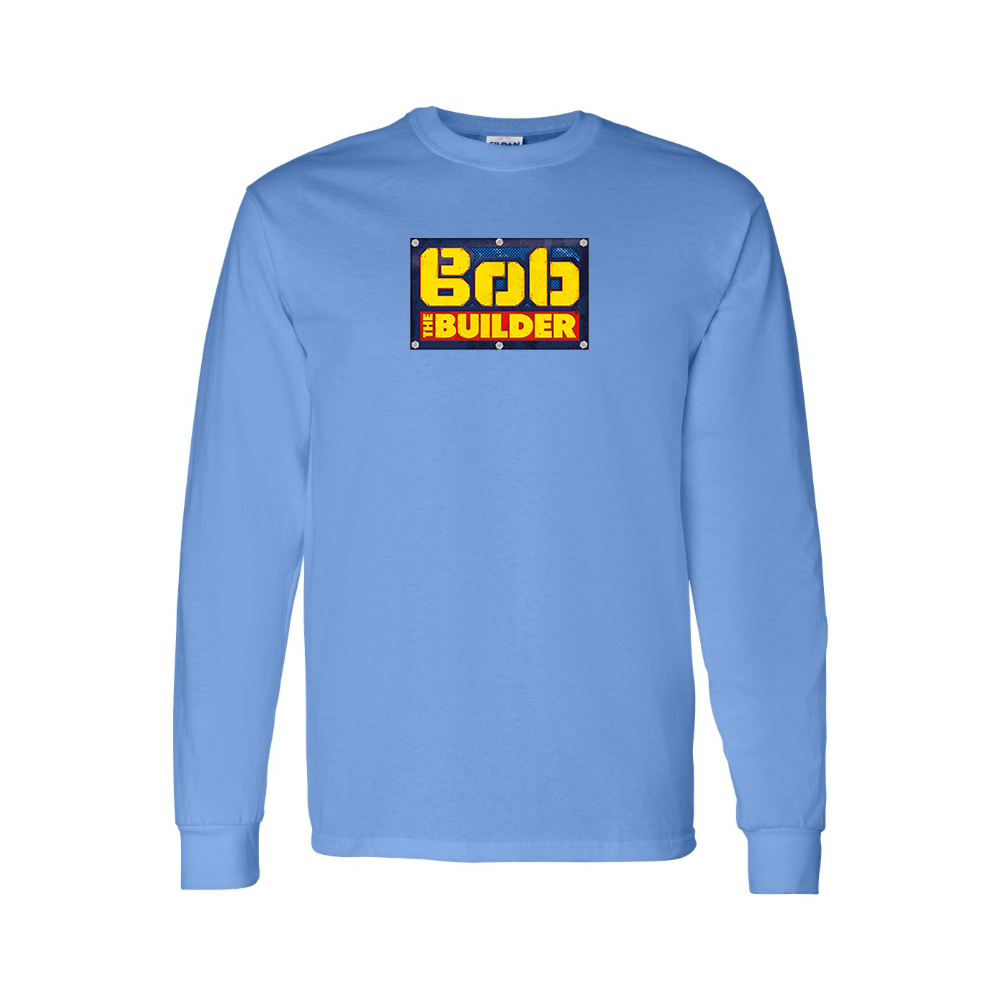 Youth Bob the Builder Logo Cotton Long Sleeve T-Shirt