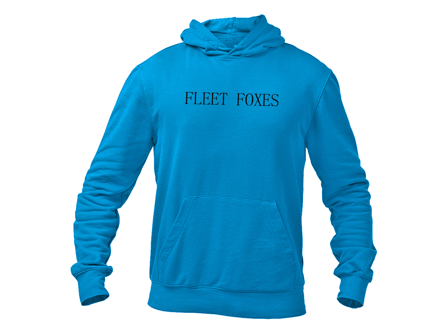 Men's Fleet Foxes Logo Gildan  Heavy Blend Hooded Sweatshirt