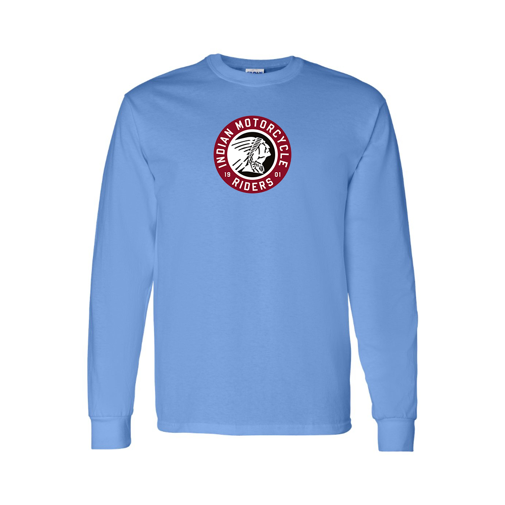Youth Indian Motorcycle Cotton Long Sleeve T-Shirt