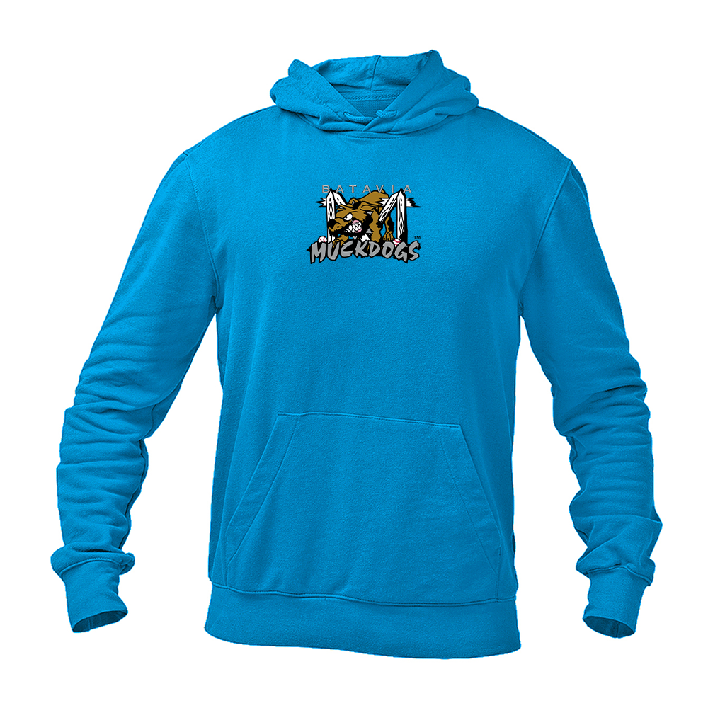 Men's Batavia  Muckdogs Logo Pullover Hoodie