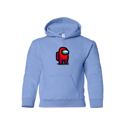 Youth Kids Among US Game Pullover Hoodie