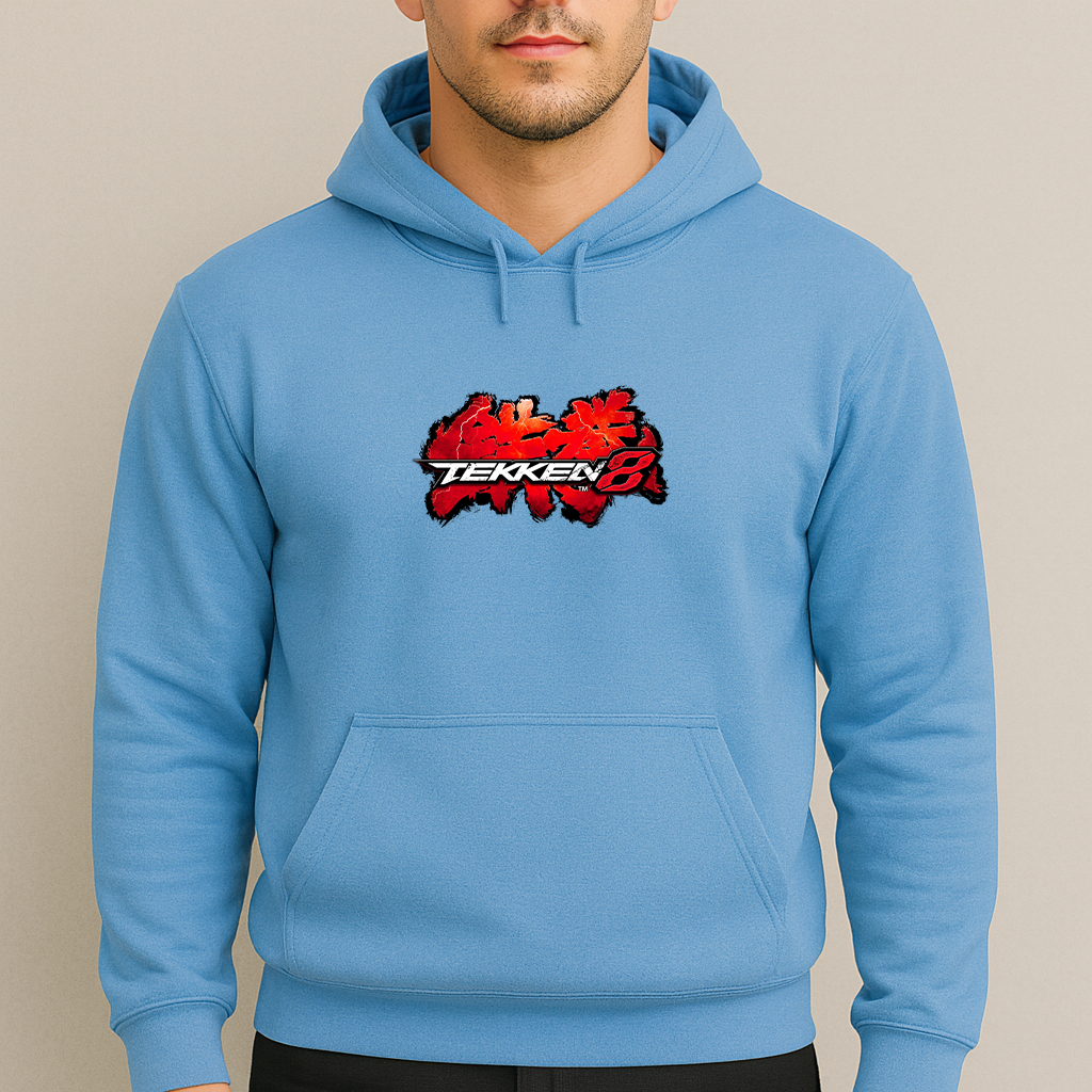 Men's Tekken 8 Game PS5 Pullover Hoodie