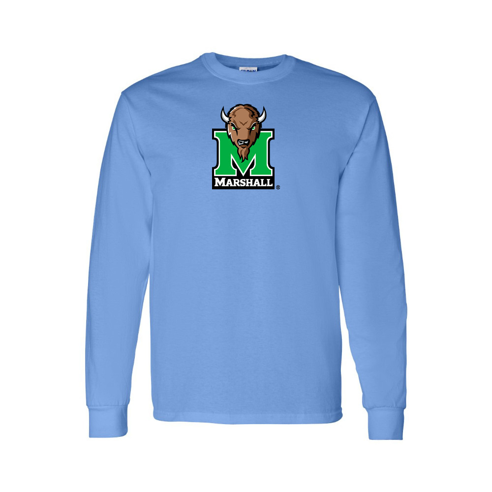 Men's Marshall Thundering Herd Logo Long Sleeve T-Shirt