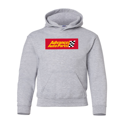 Youth Advance Auto Parts Logo Gildan Heavy Blend  Hooded Sweatshirt