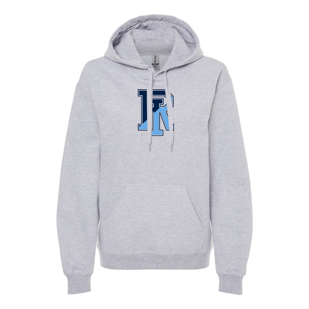 Men's Rhode Island Rams Logo Softstyle Midweight Hooded Sweatshirt