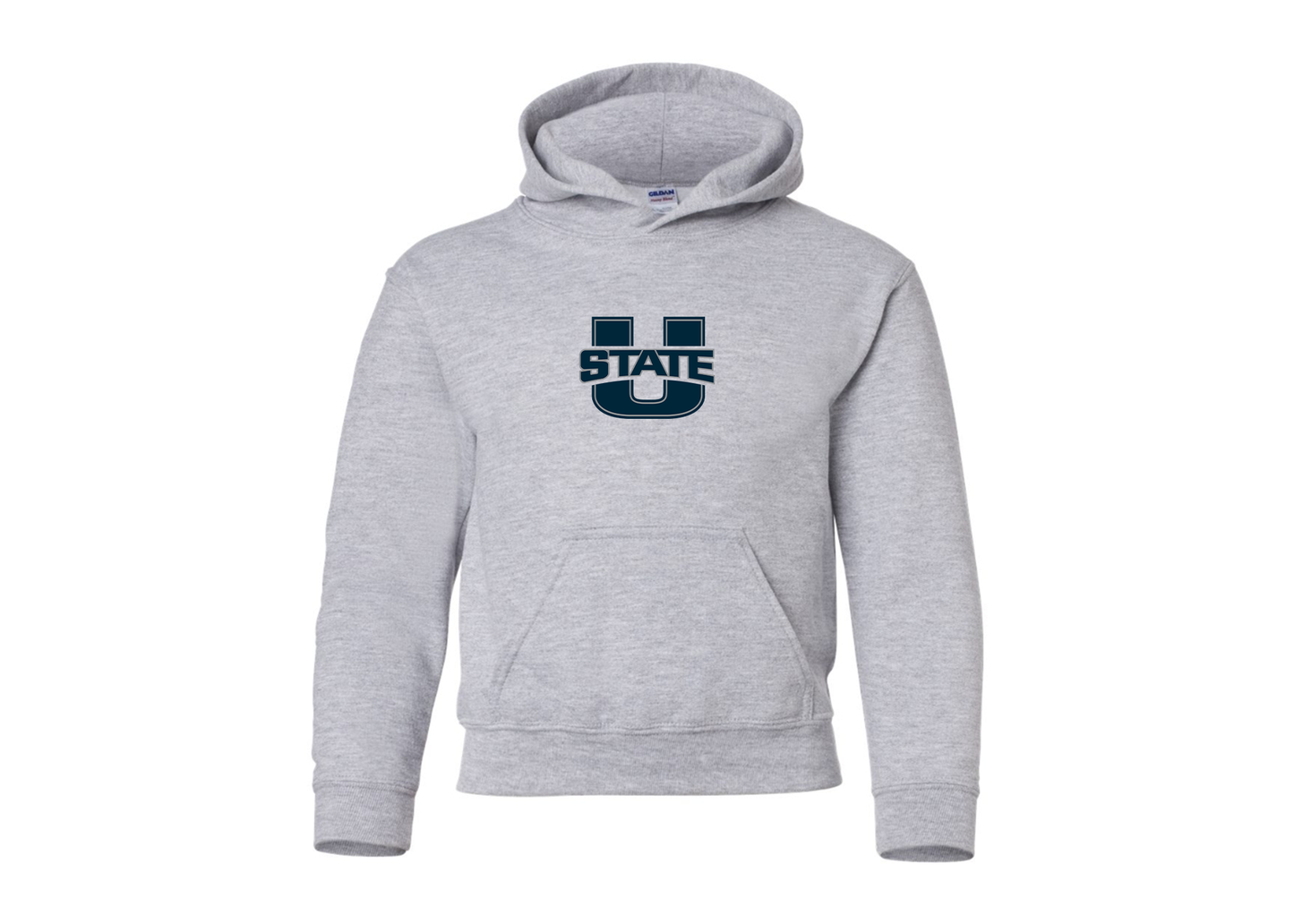 Youth Utah State Aggies Gildan Heavy Blend  Hooded Sweatshirt