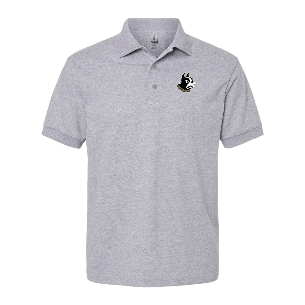 Men's Wofford Terriers Gildan Dry Blend Jersey Polo
