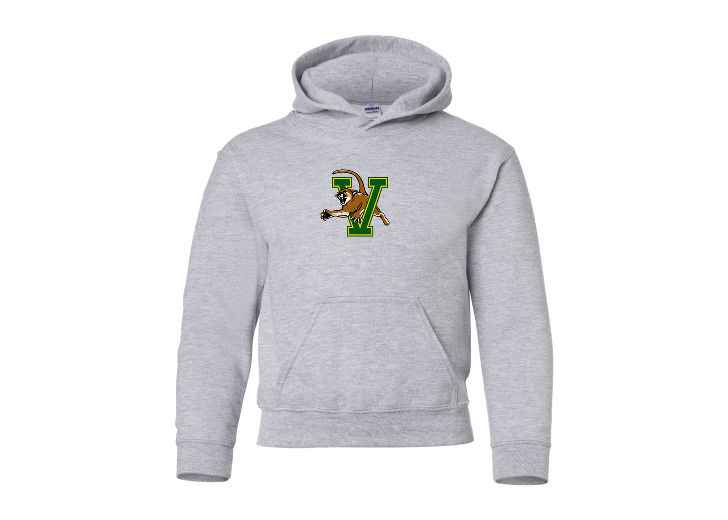 Youth Vermont Catamounts Gildan Heavy Blend  Hooded Sweatshirt