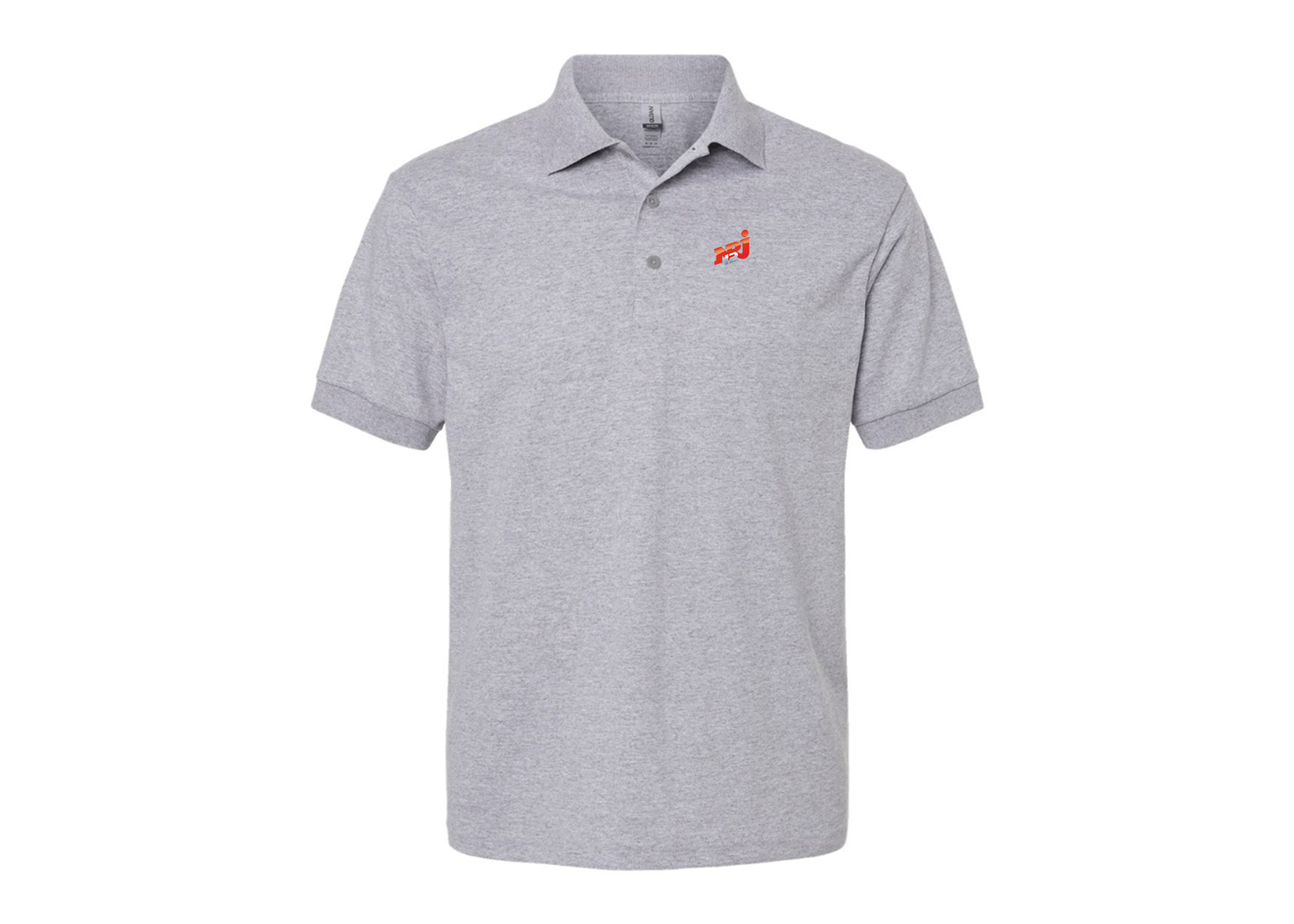 Men's NRJ 12 Logo Gildan Dry Blend Jersey Polo