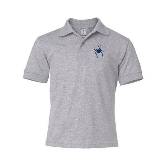 Youth Richmond Spiders Logo Gildan Dry Blend Jersey Polo