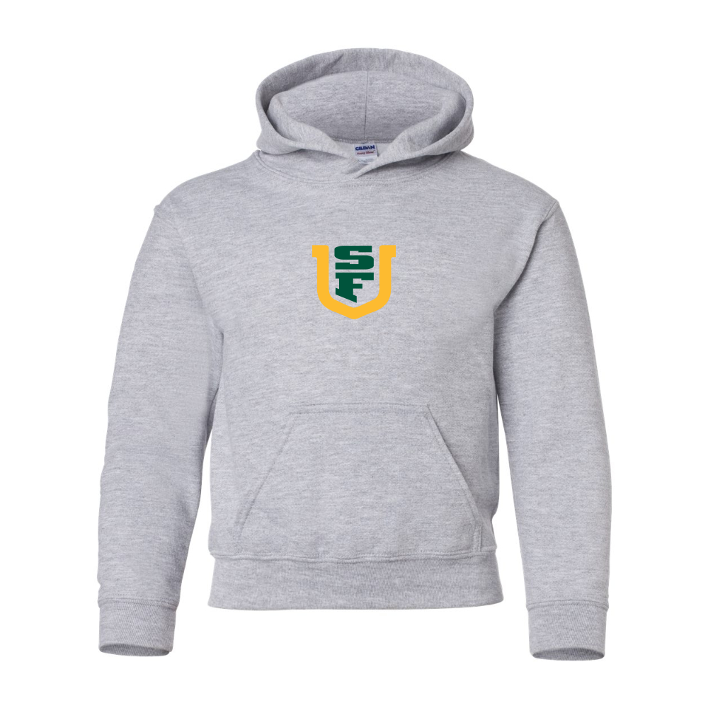 Youth San Francisco Dons Logo Gildan Heavy Blend  Hooded Sweatshirt