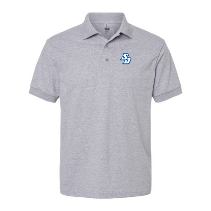 Men's San Diego Toreros Logo Gildan Dry Blend Jersey Polo