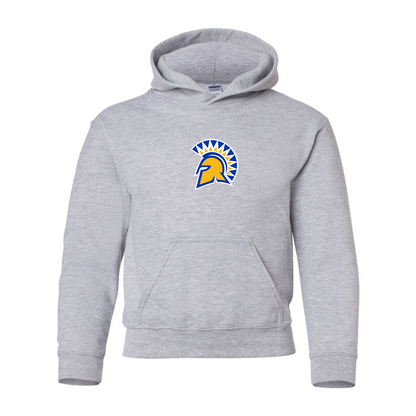 Youth San Jose State Spartans Logo Gildan Heavy Blend  Hooded Sweatshirt
