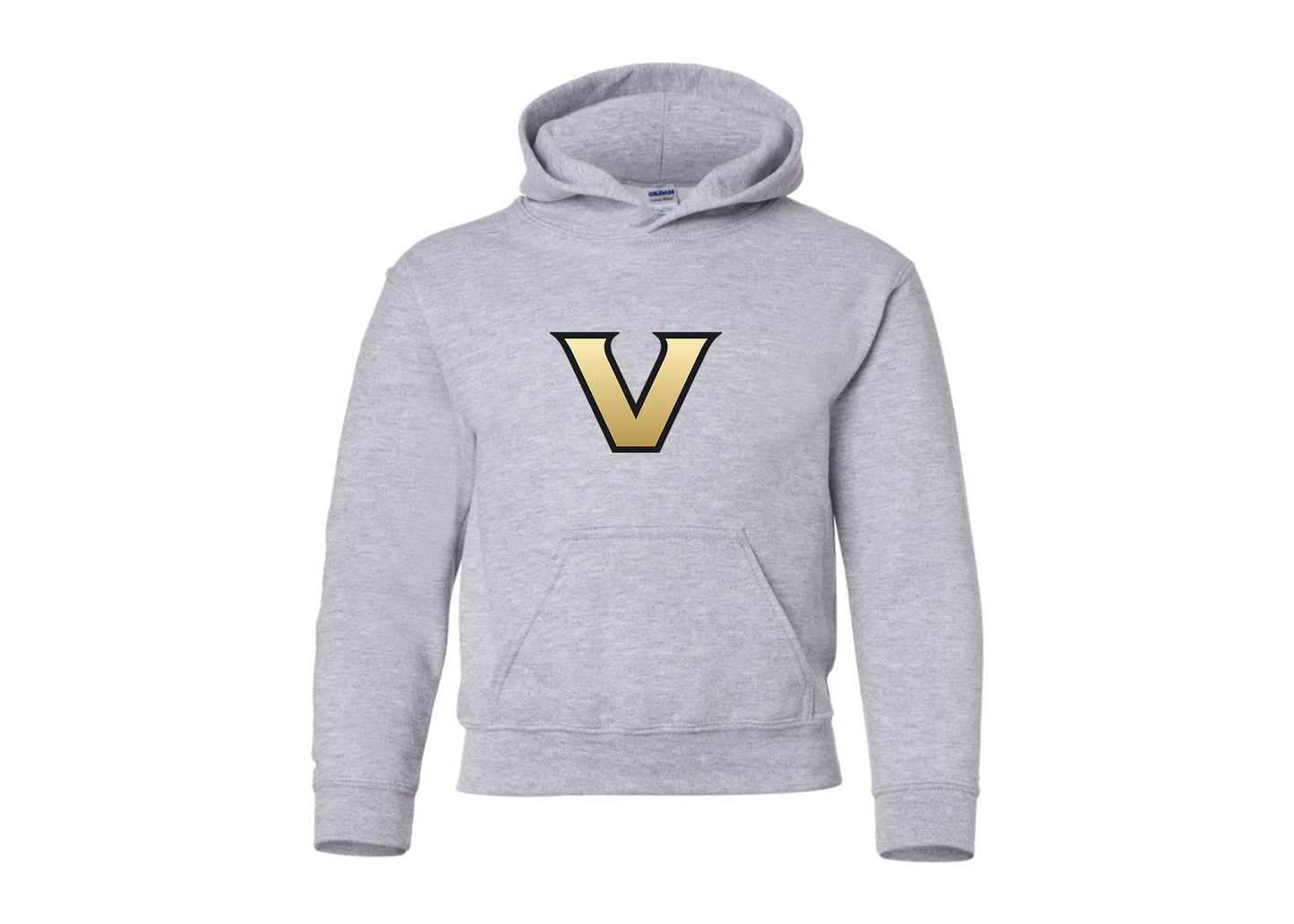 Youth Vanderbilt Commodores Gildan Heavy Blend  Hooded Sweatshirt