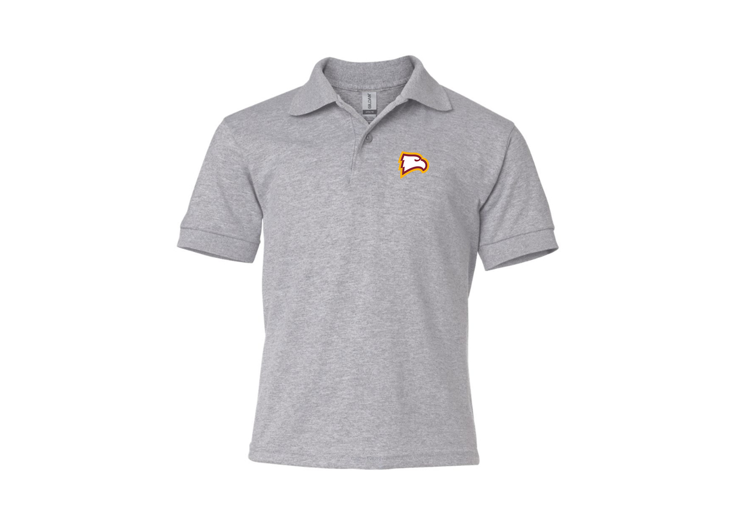 Youth Winthrop Eagles Gildan Dry Blend Jersey Polo
