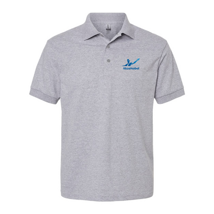 Men's AkzoNobel Logo Gildan Dry Blend Jersey Polo