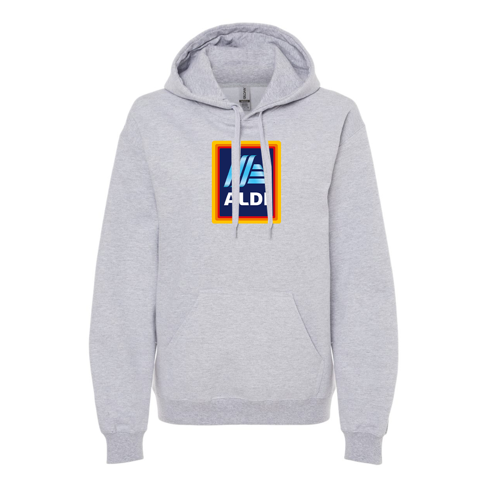 Men's Aldi Logo Softstyle Midweight Hooded Sweatshirt