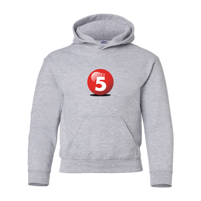 Youth ABC TV5 Logo Gildan Heavy Blend  Hooded Sweatshirt