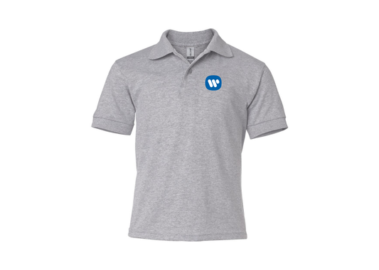 Youth WMG Gildan Dry Blend Jersey Polo