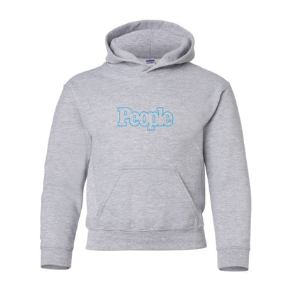 Youth People Magazine Logo Gildan Heavy Blend  Hooded Sweatshirt