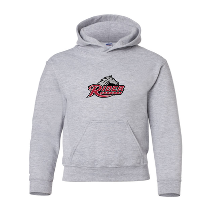 Youth Rider Broncs Logo Gildan Heavy Blend  Hooded Sweatshirt