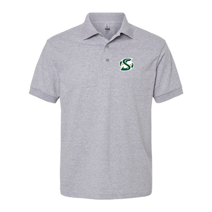 Men's Sacramento State Hornets Logo  Gildan Dry Blend Jersey Polo