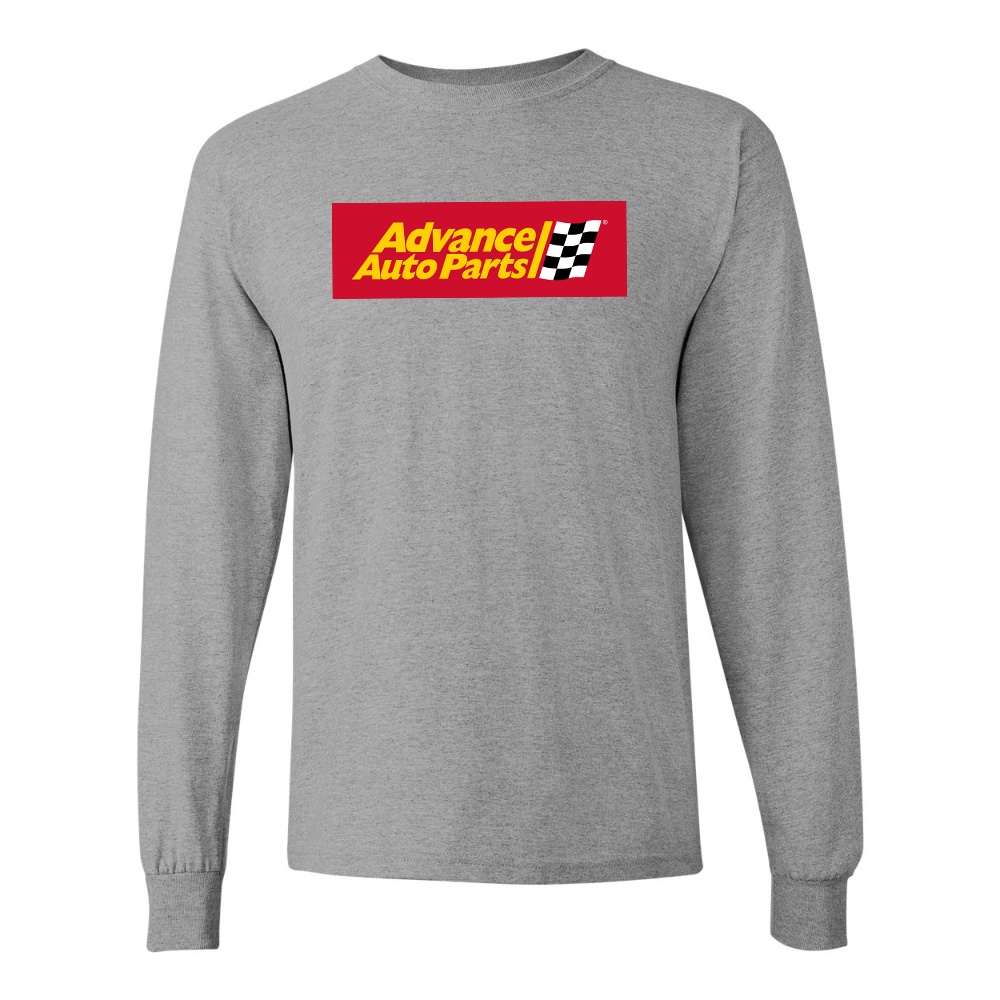 Men's Advance Auto Parts Logo Gildan Heavy Cotton Long Sleeve T-Shirt
