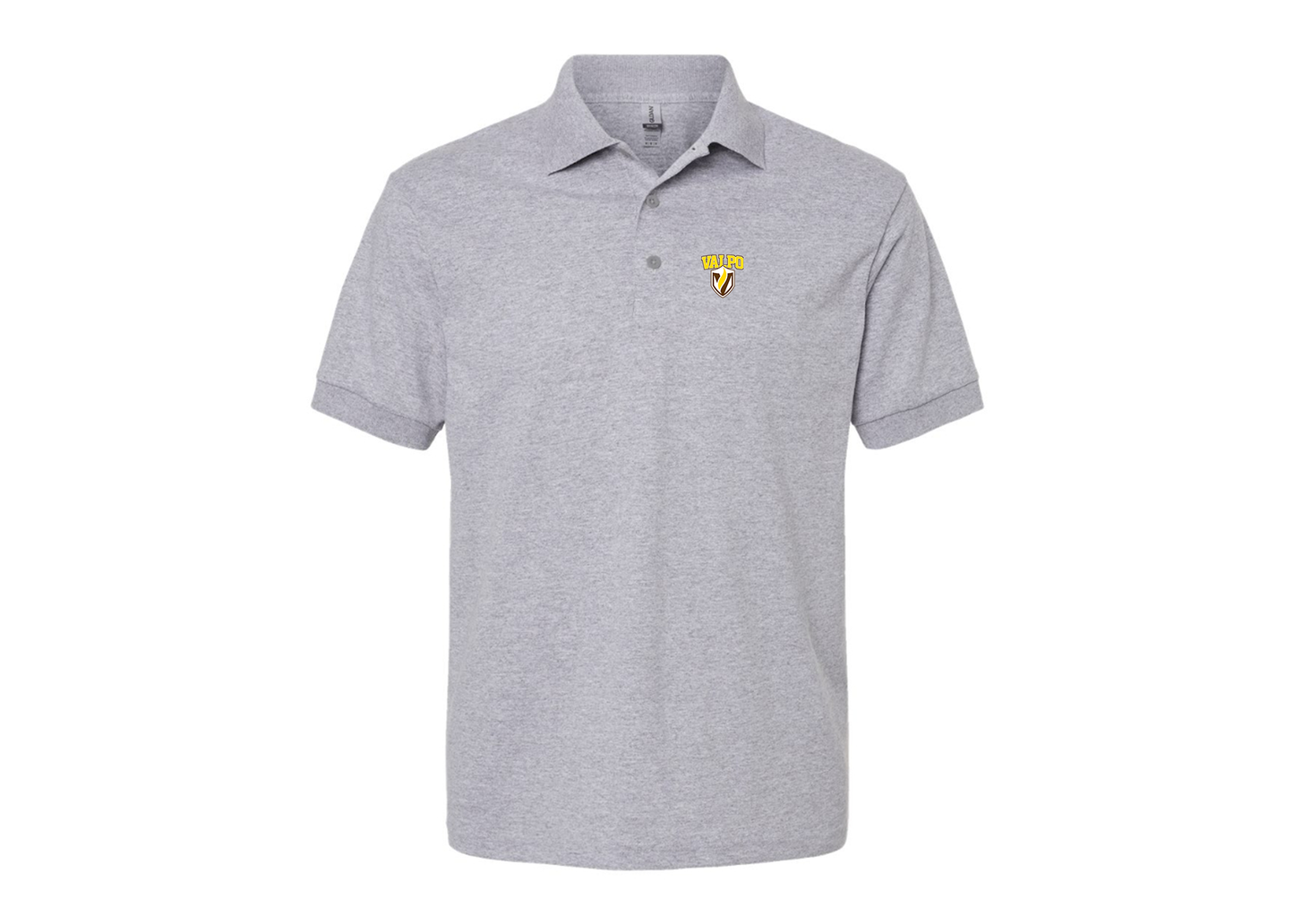 Men's Valparaiso Crusaders Gildan Dry Blend Jersey Polo