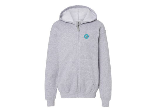 Gildan Heavy Blend Youth Beavertown Brewery Full Zip Hooded Sweatshirt