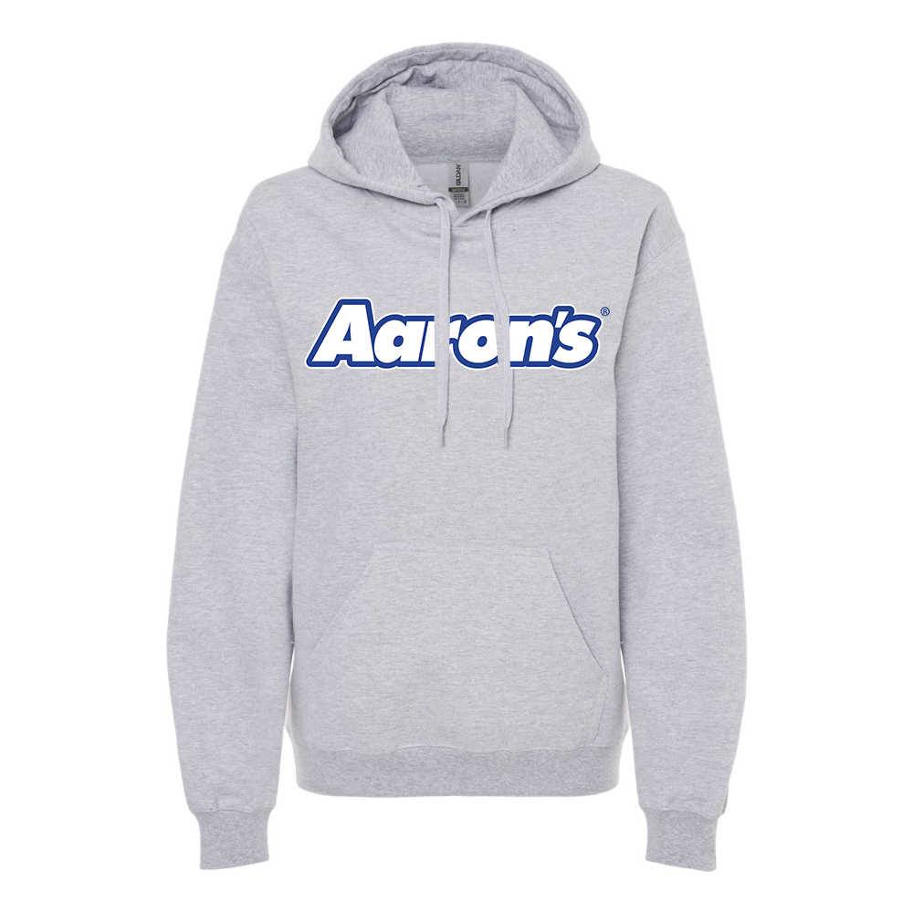 Men's Aaron_s Logo Softstyle Midweight Hooded Sweatshirt