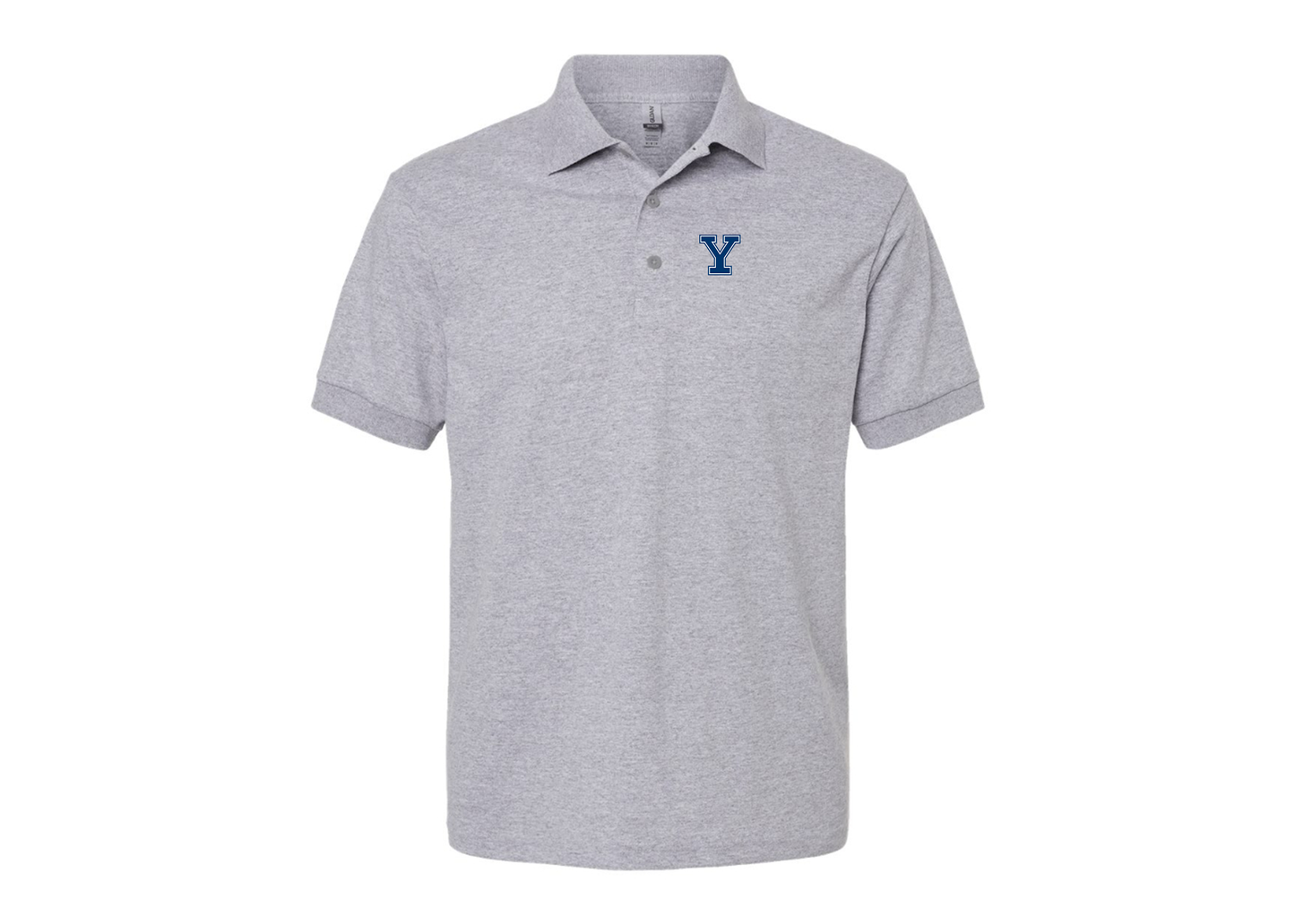 Men's Yale Bulldogs Gildan Dry Blend Jersey Polo
