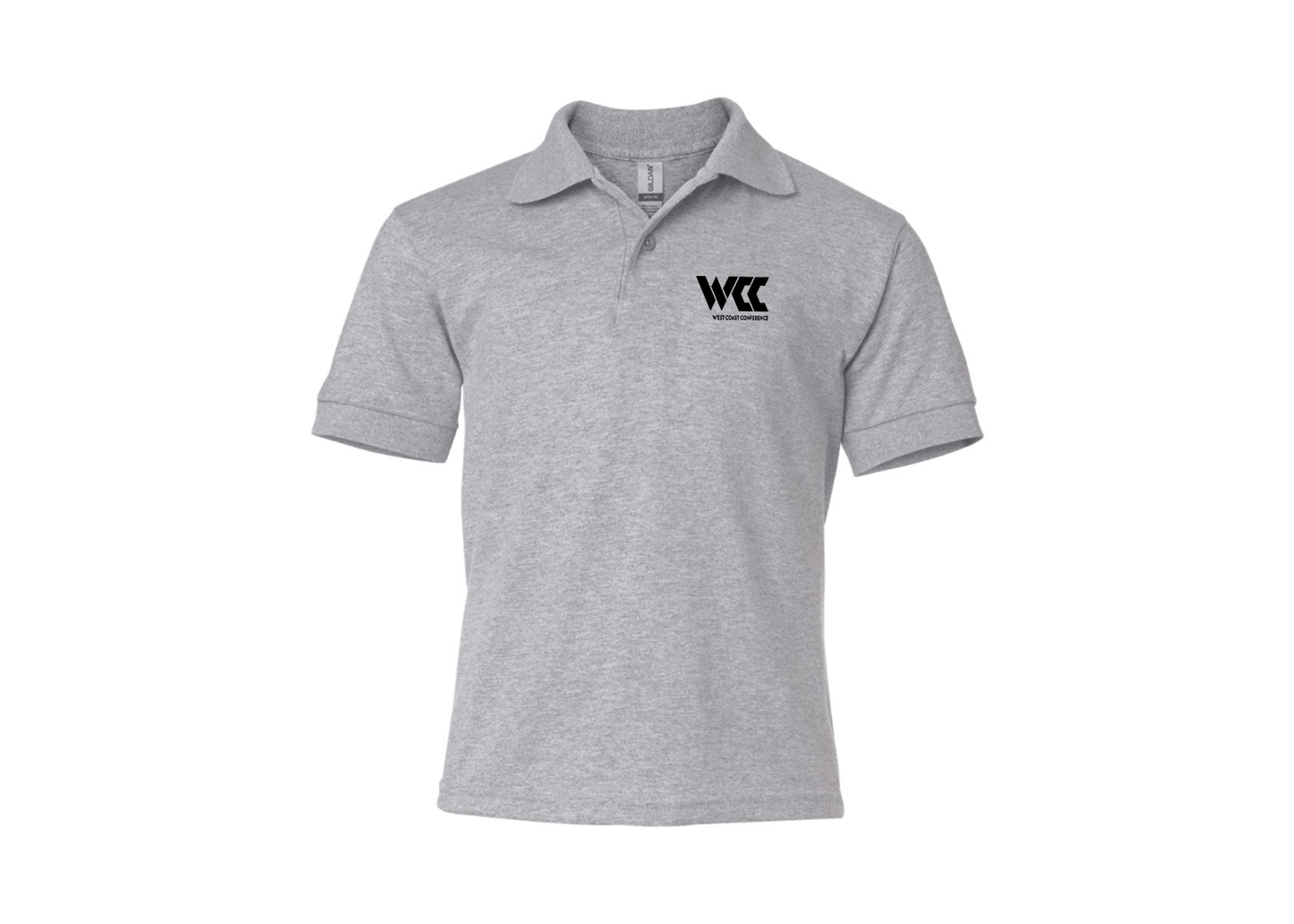 Youth West Coast Conference Gildan Dry Blend Jersey Polo