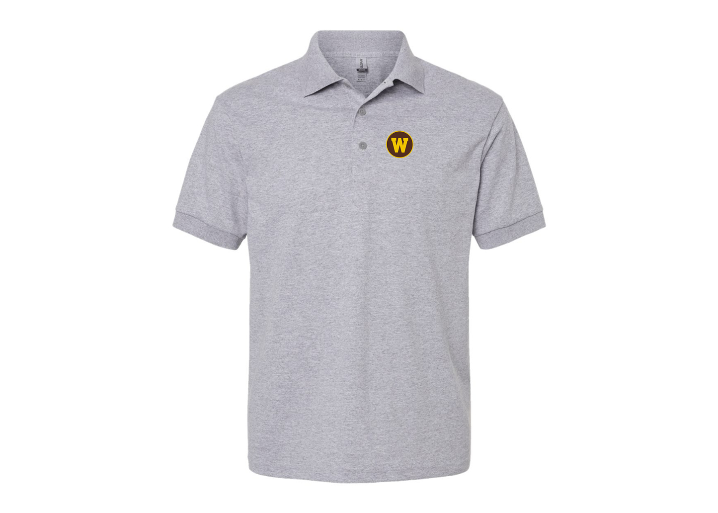 Men's Western Michigan Broncos Gildan Dry Blend Jersey Polo