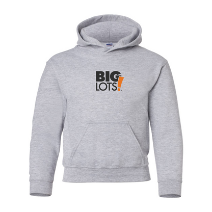 Youth Big Lots Logo Gildan Heavy Blend  Hooded Sweatshirt
