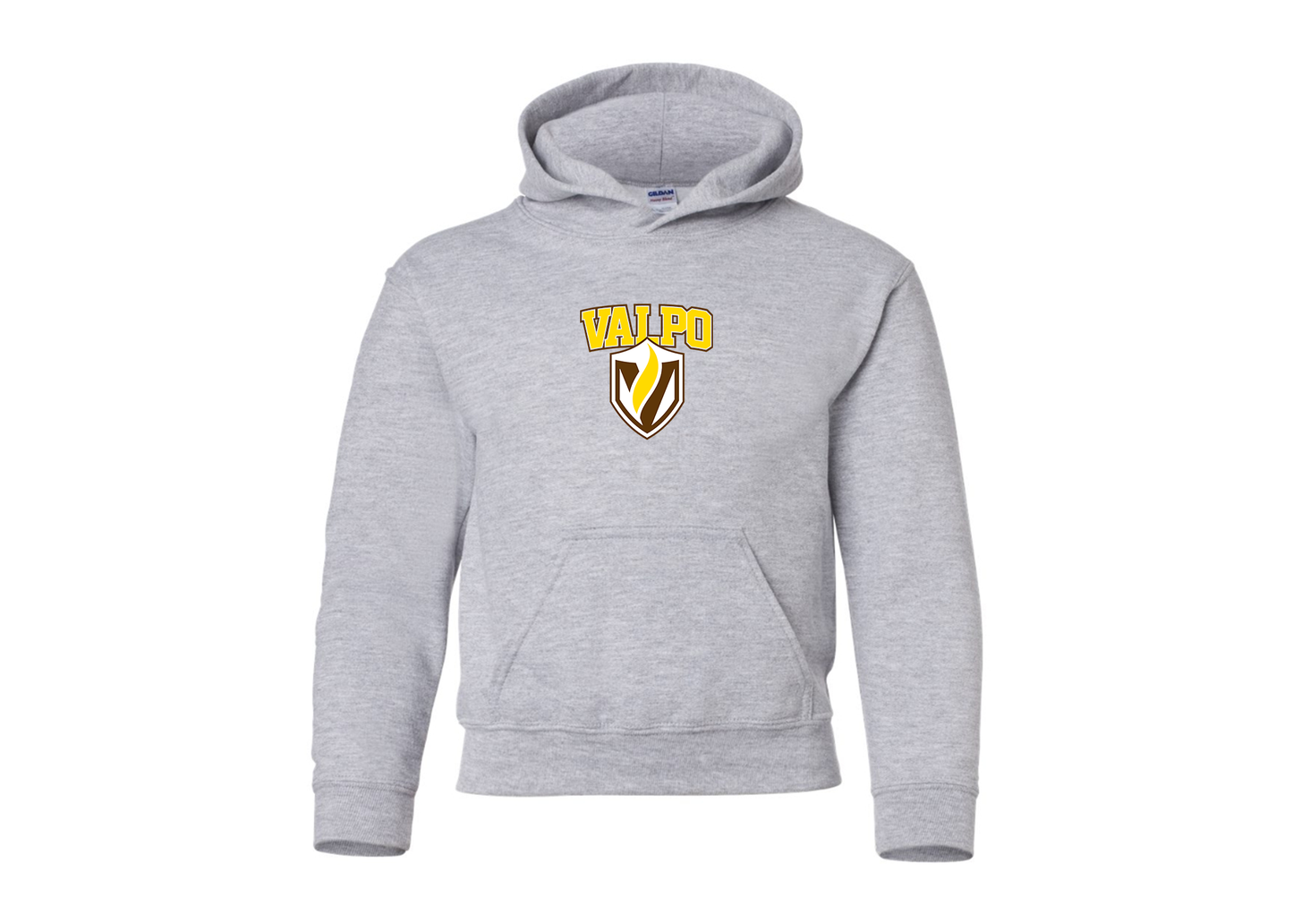 Youth Valparaiso Crusaders Gildan Heavy Blend  Hooded Sweatshirt