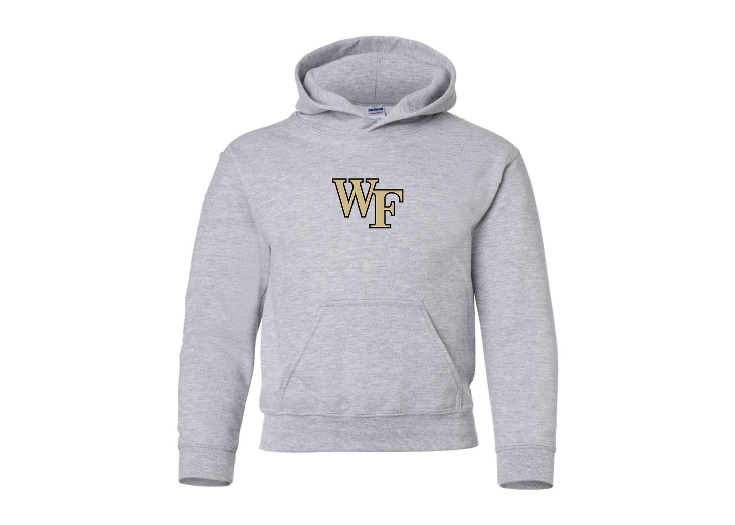 Youth Wake Forest Demon Deacons Gildan Heavy Blend  Hooded Sweatshirt