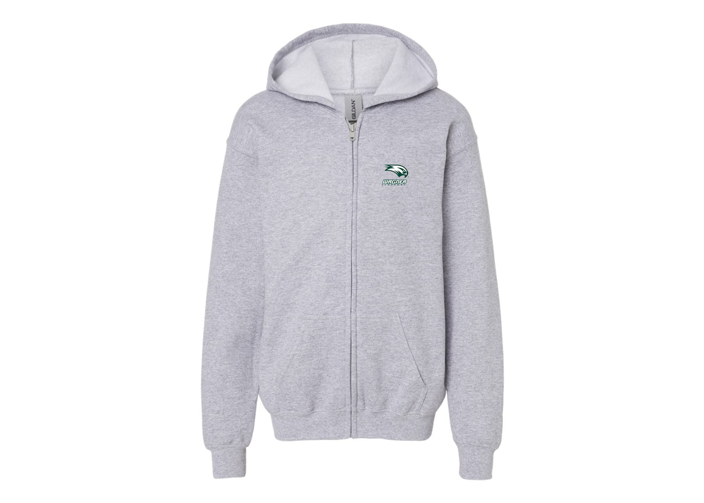 Gildan Heavy Blend Youth Wagner Seahawks Full Zip Hooded Sweatshirt