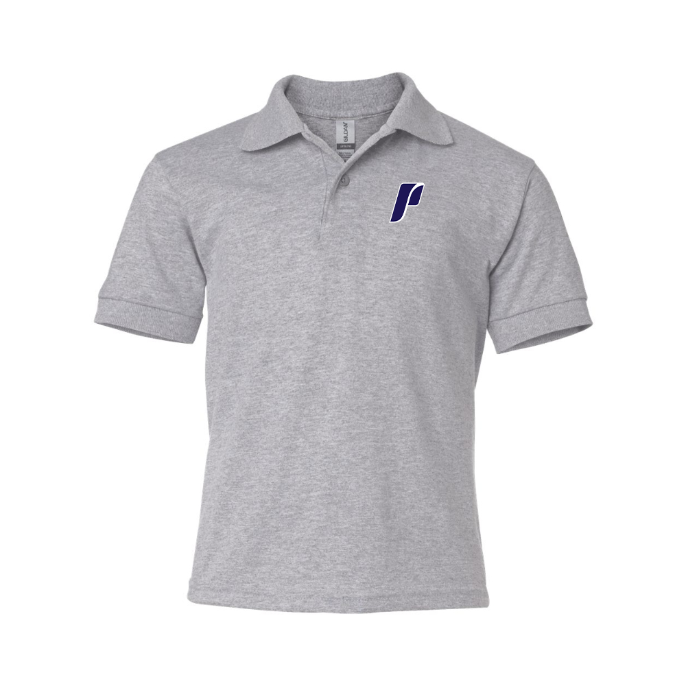 Youth Portland Pilots Logo Gildan Dry Blend Jersey Polo