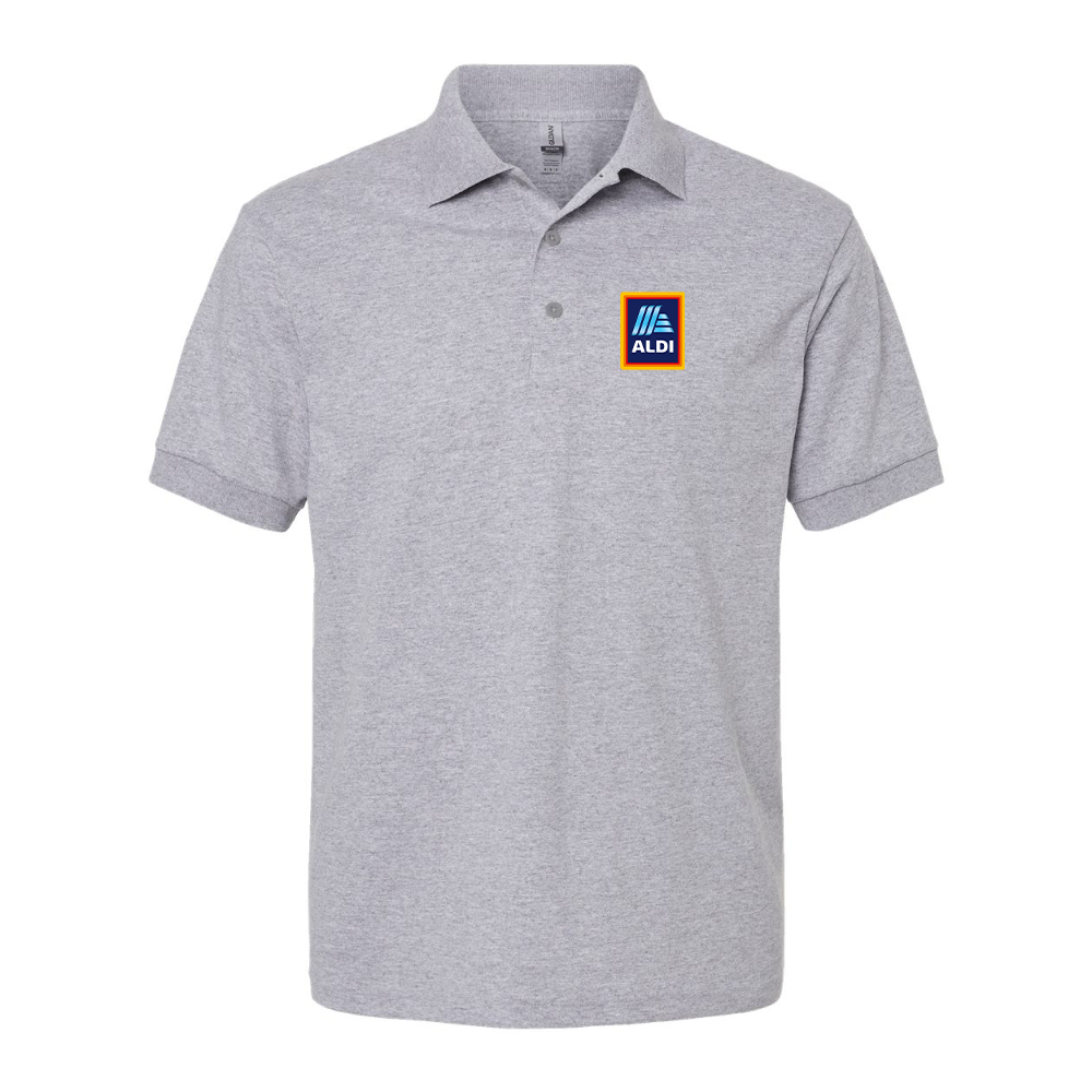 Men's Aldi Logo Gildan Dry Blend Jersey Polo