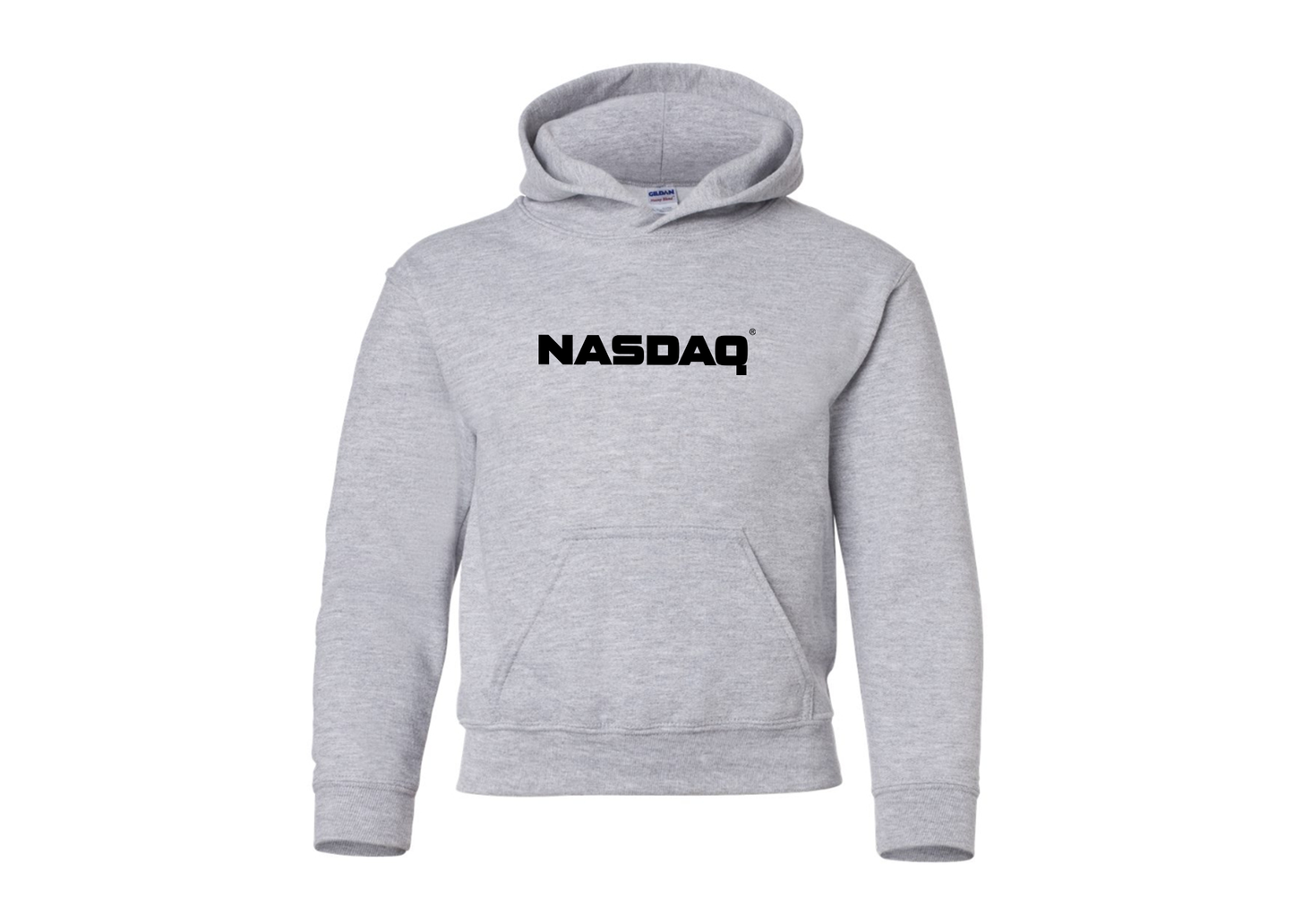 Youth Nasdaq Logo Gildan Heavy Blend  Hooded Sweatshirt