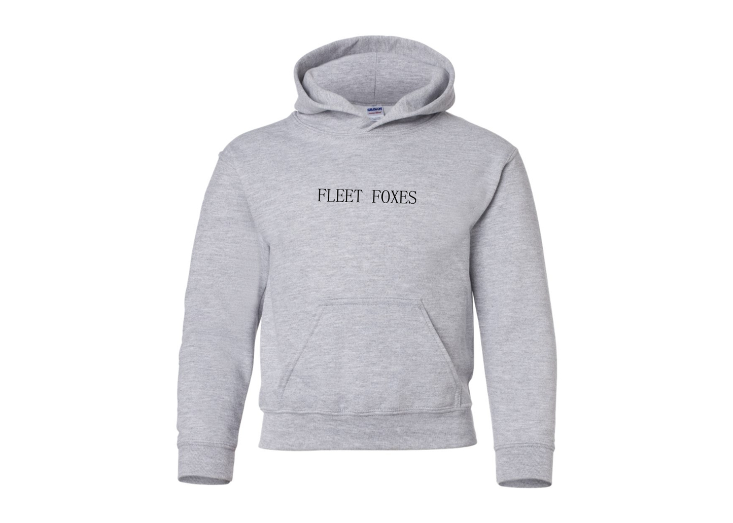 Youth Fleet Foxes Logo Gildan Heavy Blend  Hooded Sweatshirt