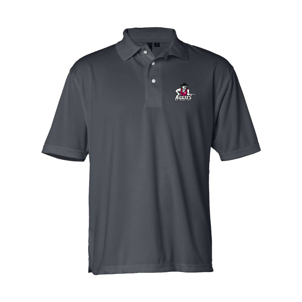 Men's Aggies New Mexico State Logo Sierra Pacific Moisture Free Mesh Polo