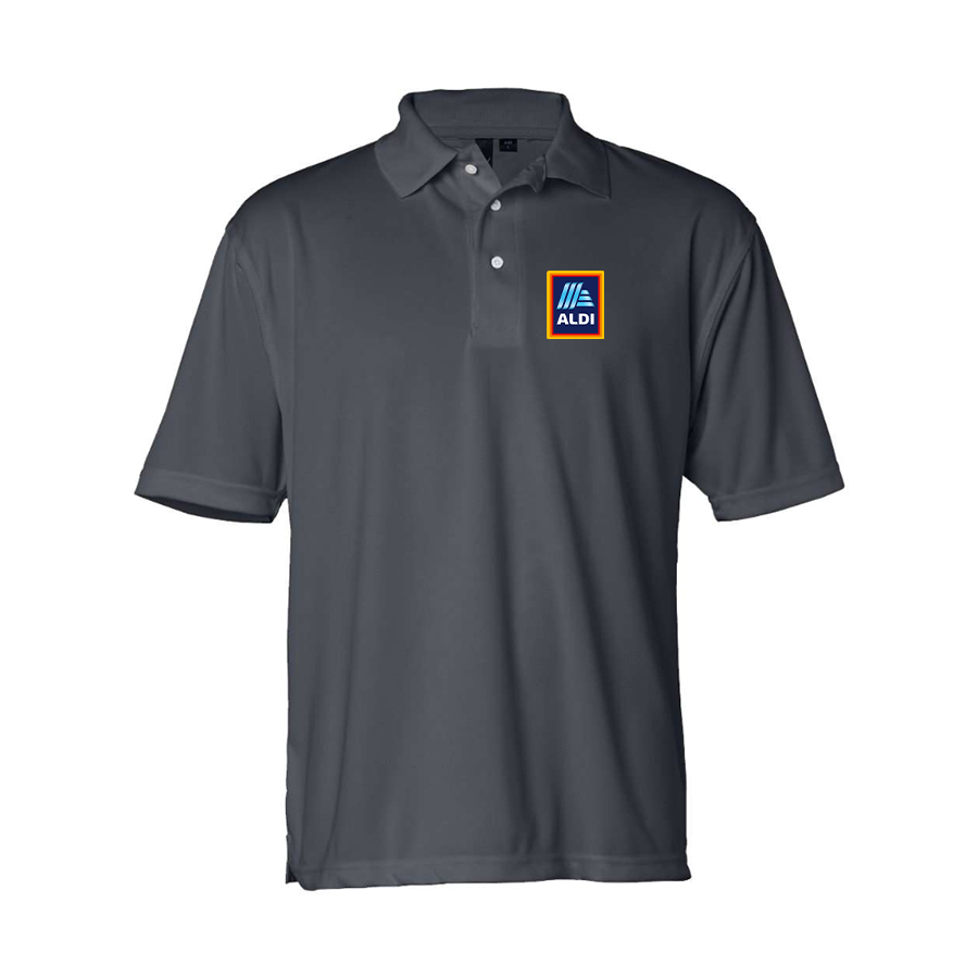 Men's Aldi Logo Sierra Pacific Moisture Free Mesh Polo