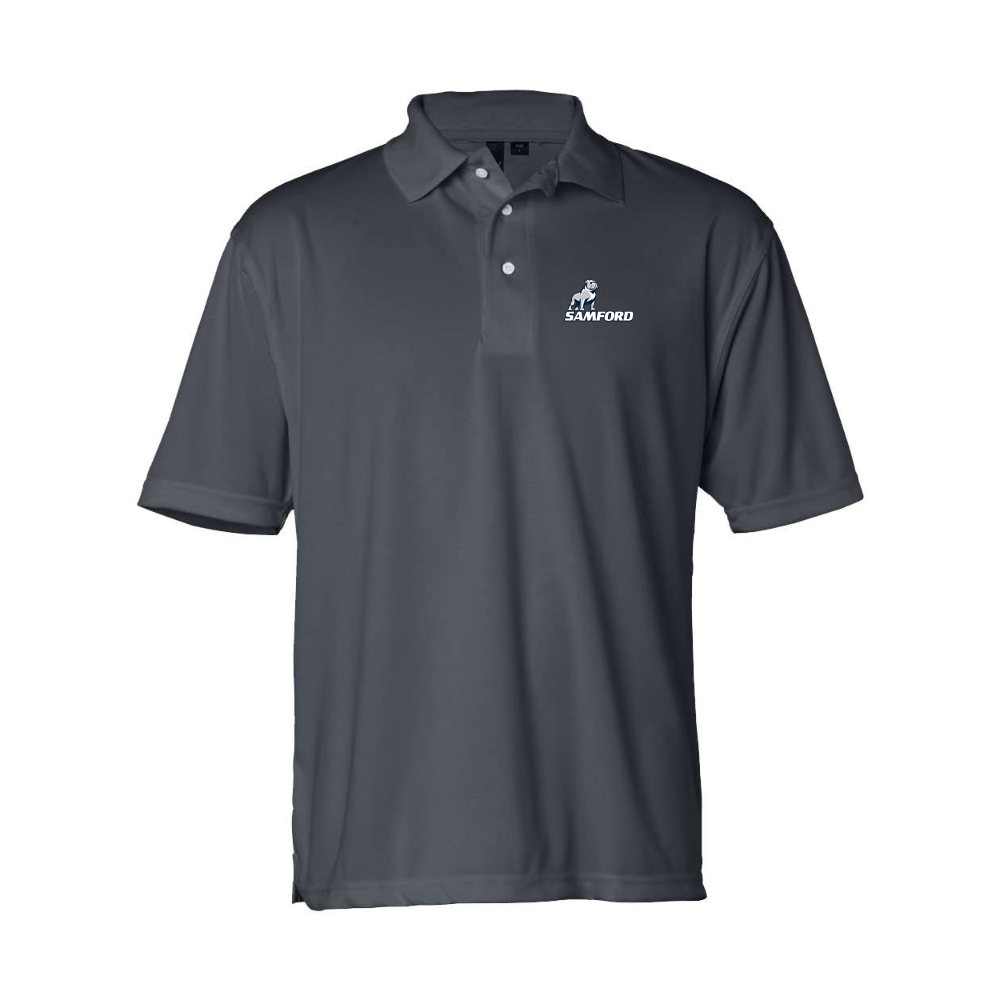 Men's Samford Bulldogs Logo Sierra Pacific Moisture Free Mesh Polo
