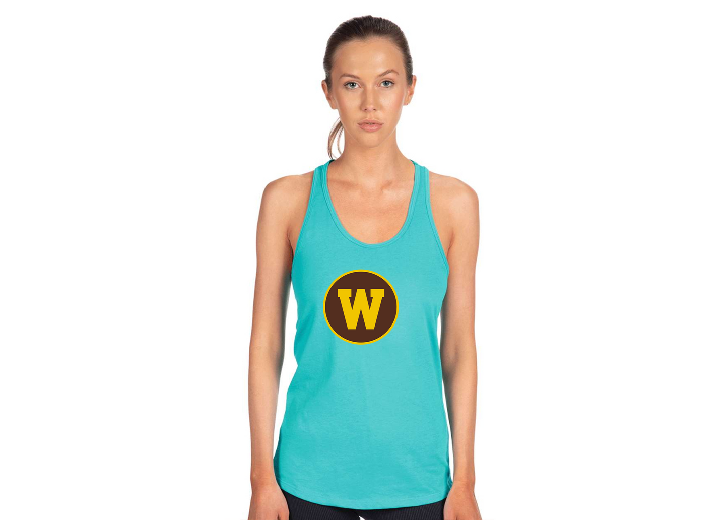 Women's Western Michigan Broncos Next Level Ideal Racerback Tank