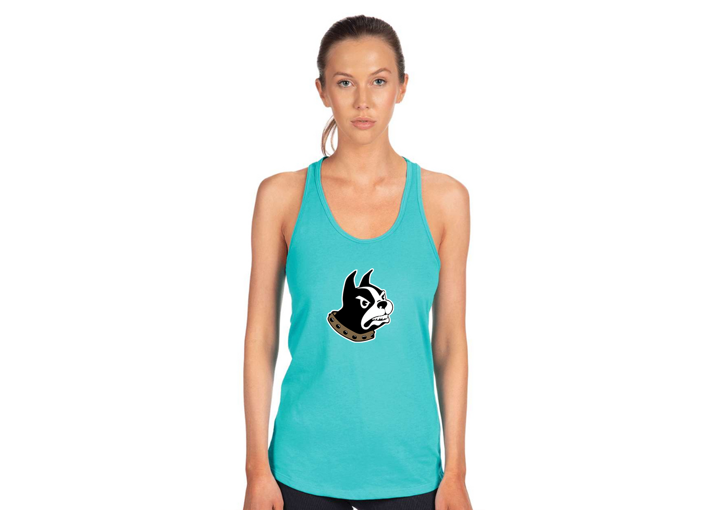 Women's Wofford Terriers Next Level Ideal Racerback Tank