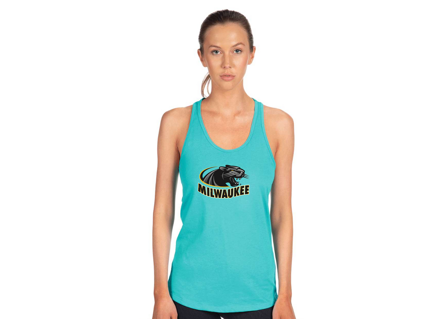 Women's Wisconsin Milwaukee Panthers Next Level Ideal Racerback Tank