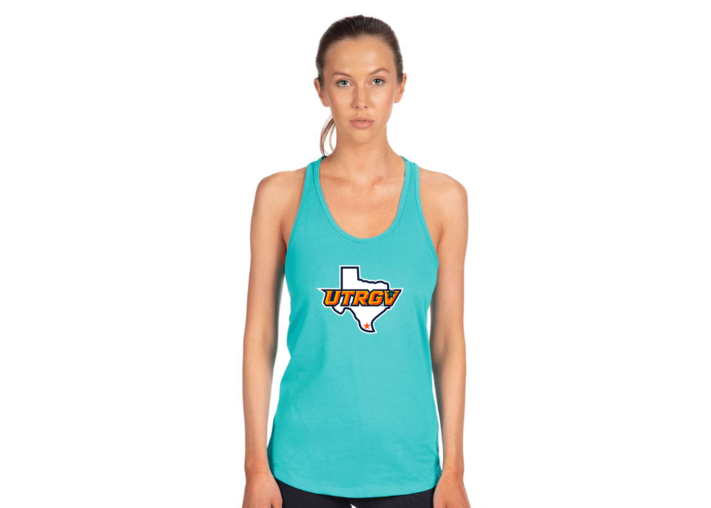 Women's UTRGV Vaqueros Next Level Ideal Racerback Tank