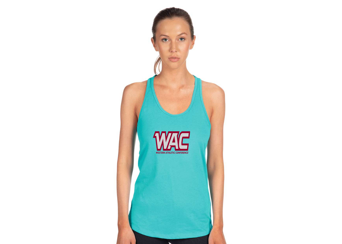 Women's Western Athletic Conference Next Level Ideal Racerback Tank